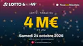 Lotto : 4 millions d'euros en jeu samedi après neuf tirages sans gagnant