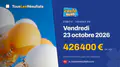 Zubito du vendredi 23 octobre 2026 : les tirages de la journée