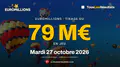 EuroMillions : 79 millions d'euros mardi après dix tirages sans gagnant