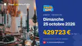 Zubito du dimanche 25 octobre 2026 : les tirages de la journée