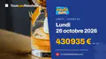 Zubito du lundi 26 octobre 2026 : les tirages de la journée