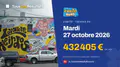 Zubito du mardi 27 octobre 2026 : les tirages de la journée