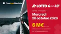 Lotto du mercredi 28 octobre 2026 : 6 M€ en jeu, tirage à 18:25